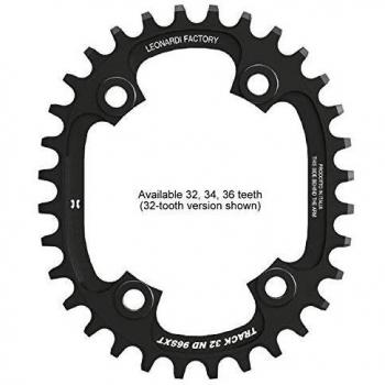 Leonardi Factory Plato MTB Track Compatible Shimano XT M8000 30T