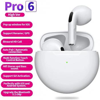 Auriculares Inalámbricos Alatour Bluetooth 5.0 Deportivos con Caja de Carga Pro6 para Todos los Smartphones