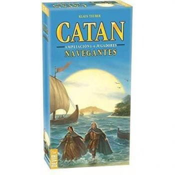 Devir Catán: Navegantes expansión para 5 y 6 Jugadores, color multiccolor, 15 x 10 x 6 cm