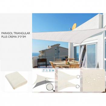 Toldo Impermeable Para Exteriores - Parasol Vela Rectangular y Triangular, sombrilla de vela para jardín, terraza, refugio solar de verano, tela para piscina, coche, camping - ProGarden