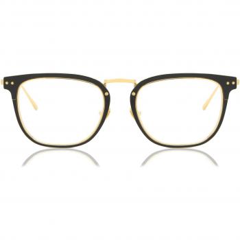 Linda Farrow CARSON LFL1114 C5 Men's Eyeglasses Gold Size 51 (Frame Only) - Blue Light Block Available