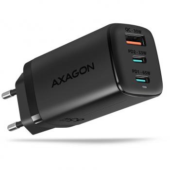 Cargador de pared con puertos AXAGON ACU-DPQ653 (USB+USB-
