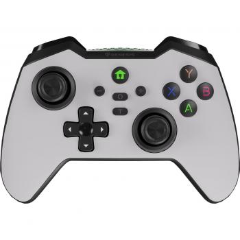 Genesis Mangan 400 Wireless Gamepad - Bluetooth Controller for PC, Nintendo Switch, Android, iOS - White