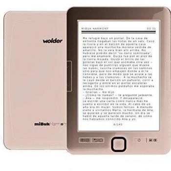 mibuk Harmony 6 (e-ink PEARL, 8 GB, 1.500 mAh, 142g) Color Rosa