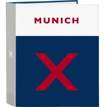Carpeta Safta F. 4 Anillas Lomo Ancho Munich 'College'