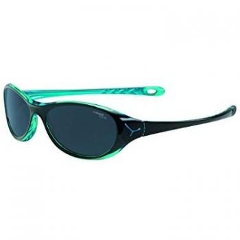 Cébé Gecko, Gafas de sol para Niños, Shiny Black Cristal Blue 1500 Grey BL