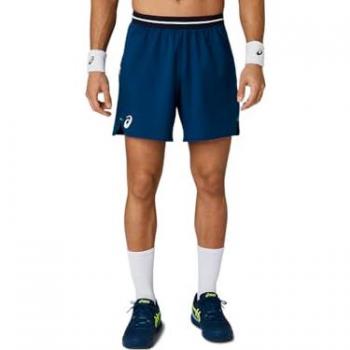 Asics Match 7in Shorts Hombres Azul XXL