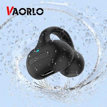 Auriculares Deportivos VAORLO IPX5, Resistentes al Agua, In-Ear de Conducción de Aire, Graves HiFi, Uso Indoloro para Todos los Smartphones