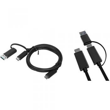 Cable USB-C Microconnect de 1m para Carga y Transferencia de Datos de Alta Velocidad