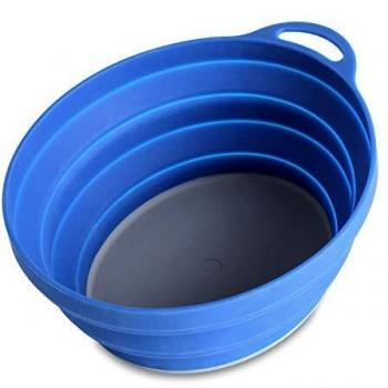Lifeventure (Blue Silicone Ellipse FlexiBowl, Unisex-Adult, One Size