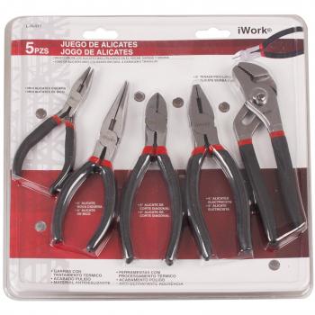 iWork L-76-517 - Juego de 5 alicates