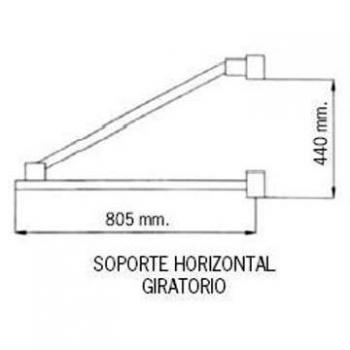 Soporte Elevacion Polipasto 80Cm Inf. Elm100150 Camac
