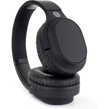 Auriculares Bluetooth On-Ear Our Pure Planet 700XHP con Micrófono y Cable, 40 horas de autonomía, Diadema para Llamadas/Música/Deporte/Uso Diario, Color Negro