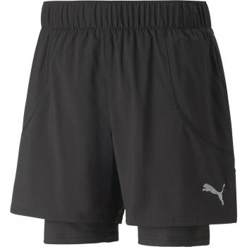 Pantalón Corto Puma Run 2in1 5 para Hombre Negro