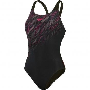 Bañador de mujer de natación Speedo Hyperboom Placement Muscleback