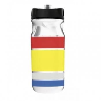 Bidón Look Proteam 650ml Multicolor Translucido con Válvula de Flujo Rápido