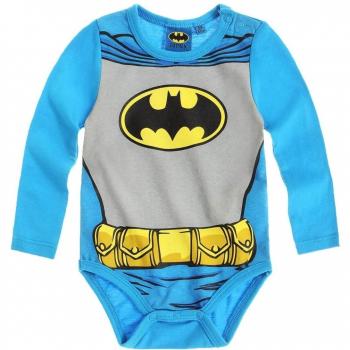 Baby Body de manga larga trompe-oeil efecto disfraz Batman 3 en azul/24mois azul azul Talla:24mois