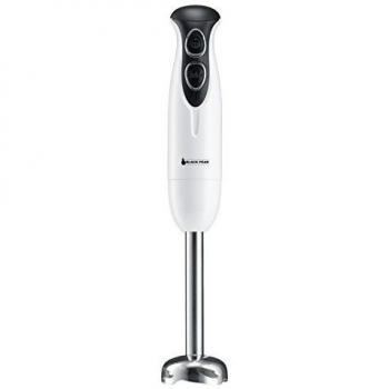 Batidora de Mano Blackpear BMP 115 - 200W - Pie de Inox - 2 Velocidades - Blanca