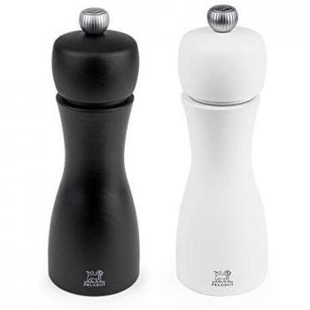 Peugeot 2/24260 Tahiti Duo Black and white, Salt and Pepper Set, 15cm