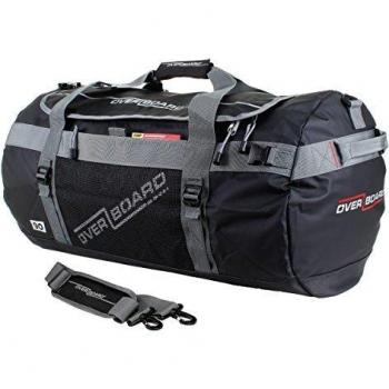 Overboard Adventure - Bolsa de Deportes de Aventura, tamaño 90 l, Color Negro