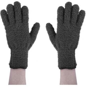 Guantes de Microfibra para Decoloración Bifull Bleaching Gloves, Color Negro