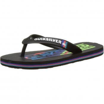 Quiksilver Molokaiwordyout B Sndl, Sandalias con Plataforma Plana para Niños, Varios Colores