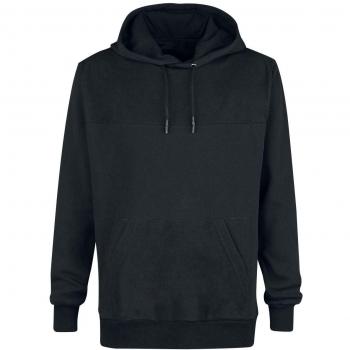 ForPlay Capucha Velcro Sudadera con Capucha Negro S