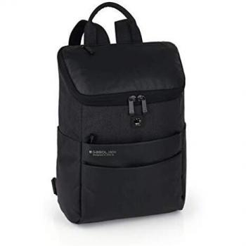 GABOL Mochila 14, Adultos Unisex, Negro