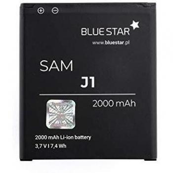 Blue Star Premium - Batería de Li-Ion litio 2000 mAh de Capacidad Carga Rapida 2.0 Compatible con el Samsung Galaxy J1 J100