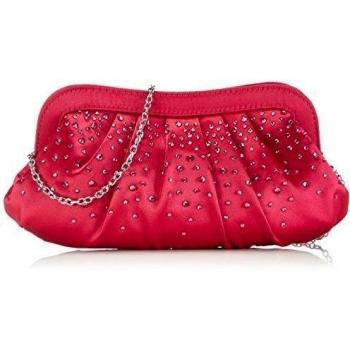 MENBUR Cotilfar - Bolso de mano de raso mujer, color multicolor, talla 24x12x4 cm