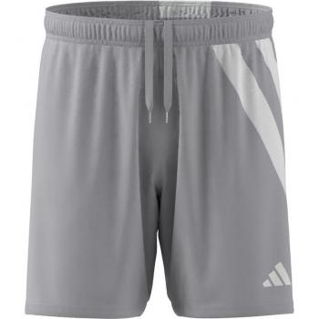 Pantalones cortos de fútbol Adidas Fortore23 para hombre en color gris, talla XL