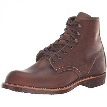 Red Wing Blacksmith 3343 Brown Copper Leather Boots for Men - Size UK 9
