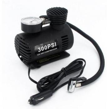 Portable Mini compresor con - Medidor de comprobación de presión 300 PSI