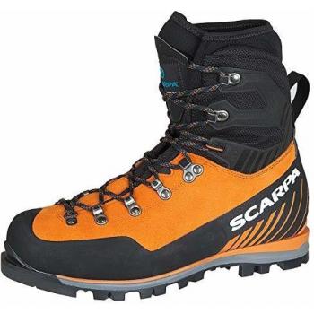 Botas de Alpinismo Scarpa Mont Blanc Pro GTX - Hombre - Talla 42.5 - Color Naranja/Negro
