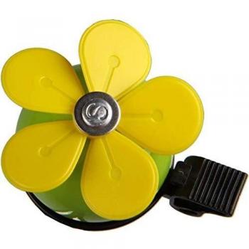 Simson Fahrradklingel Blume grün gelb, 8711646122033