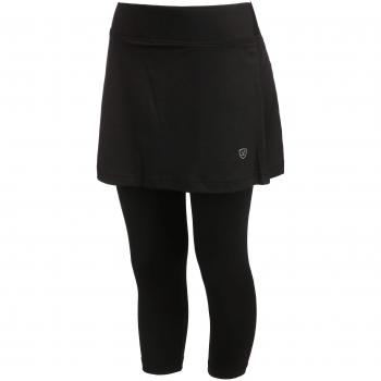 Limited Sports Falda Shirin para Mujer, Color Negro y Blanco