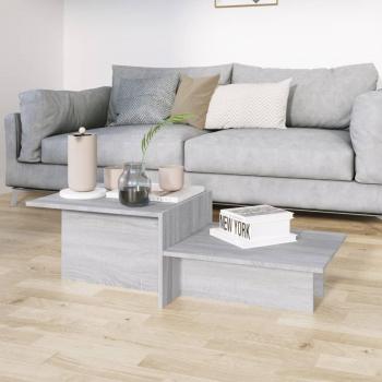 Sonoma Grey Engineered Wood Coffee Table