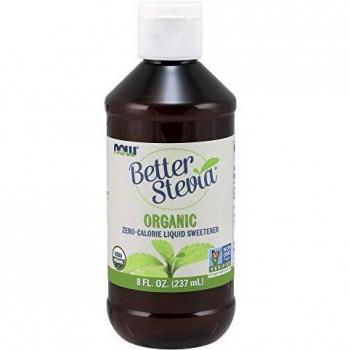 NOW Foods Better Stevia Liquid, Organic - 237 ml.