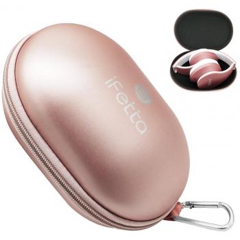 Ifecco maletín portátil, cremallera impermeable bolsa de viaje duro caso, apto para auriculares de oído para N3, modelo V5
