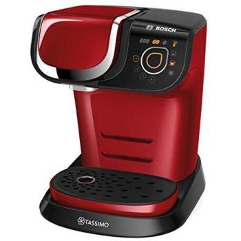 Bosch TAS6003 TASSIMO My Way Cafetera de cápsulas, 1500 W, color rojo