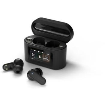Auriculares In-Ear True Wireless Philips TAT6000BK, Bluetooth 5.4, Cancelación de Ruido Activa (ANC), hasta 28 horas de batería, resistencia IPX5, con micrófono y control por voz
