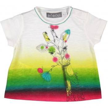 Boboli Camiseta Punto De Bebé Niña - Talla - 18m Para Bebé Niña