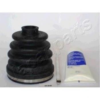 Fuelle de junta homocinética JAPANPARTS KB-038, juego completo para árbol de transmisión, incluye dos fuelles, abrazaderas y grasa