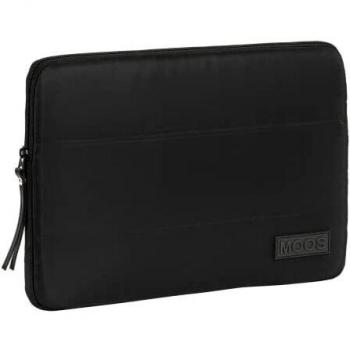 Funda para Portátil 14 Moos Cápsula Acolchado Negro 34x25x2cm