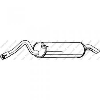 Silenciador trasero BOSAL 279-401