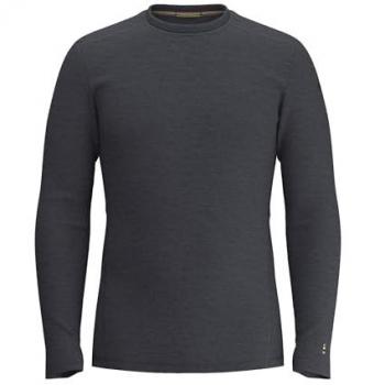 Camiseta interior térmica de manga larga Smartwool Merino 250 para hombre, color gris, talla M