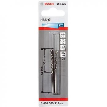 Broca para metal HSSG DIN 338 Bosch