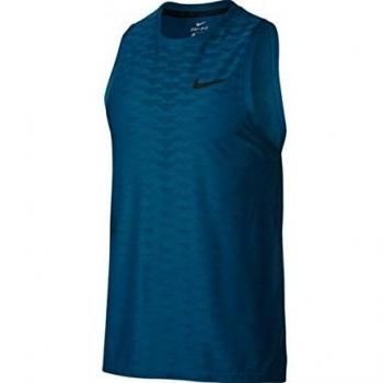 Nike M Nk Znl Cl Max Camiseta, Hombre, Azul