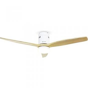 Ventilador de Techo Grunkel SKYWIND-52WB, 132 cm, 3 Aspas, 41W, 6 Velocidades, con Luz y Mando