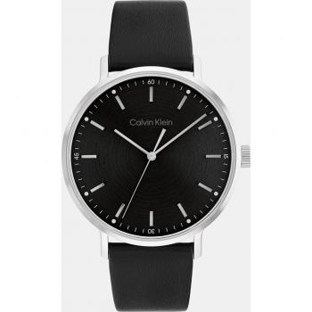 Calvin Klein Reloj de Hombre Modern 25200050 de Piel Negro